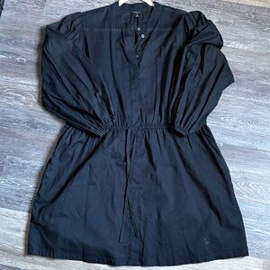 Banana Republic Black Long Sleeve Dress new without tags size XL